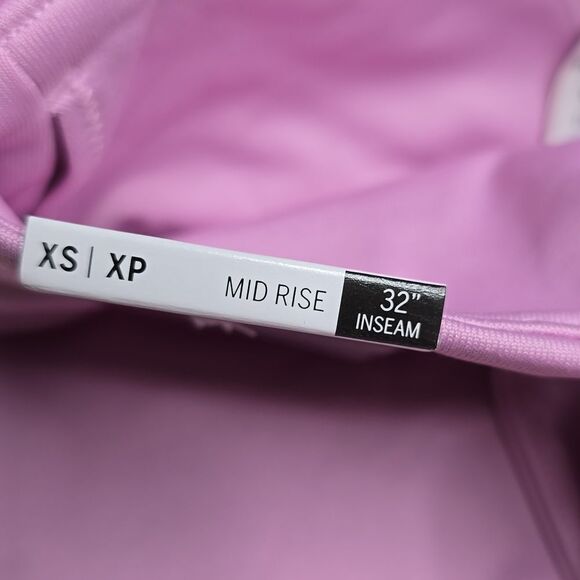 1229 NWT Pink Victoria Secret Winter Flare Leggings Sz XS Pink Poodle - Picture 7 of 7